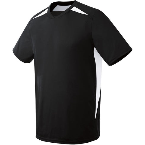 Russell Athletic Youth Hawk Jersey (322871), Color 'Black/White'